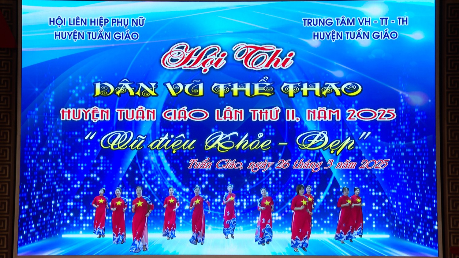 Hội thi dân vũ thể thao huyện Tuần Giáo năm 2025
