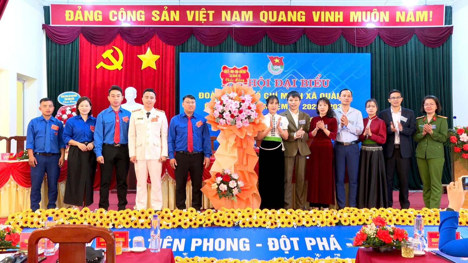 Đại hội Đại biểu Đoàn TNCS Hồ Chí Minh xã Quài Tở lần thứ Nhất, nhiệm kỳ 2025 - 2030: Đoàn kết - Tiên phong - Đột phá - Phát triển